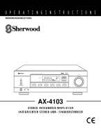 Sherwood AX-4103-Owners-Manual-5